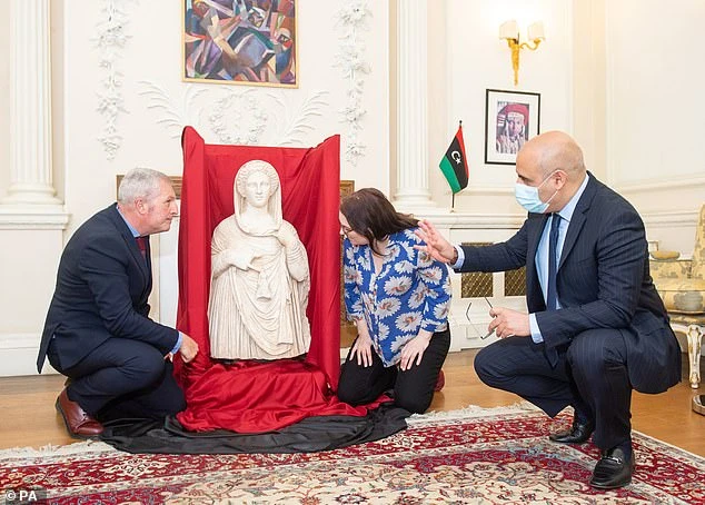 The British Museum worked with HMRC and the Libyan government to secure the return of the stolen statue