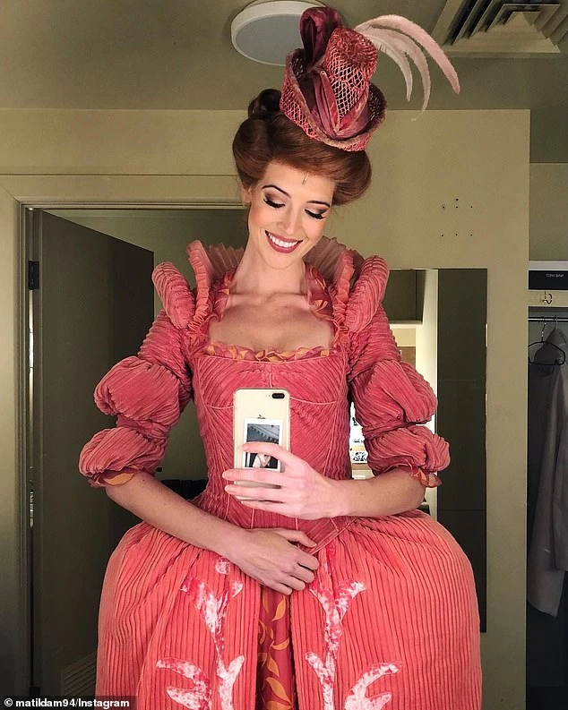Musical theater star Matilda is currently performing in the Tony Award-winning Broadway musical Cinderella (pictured)