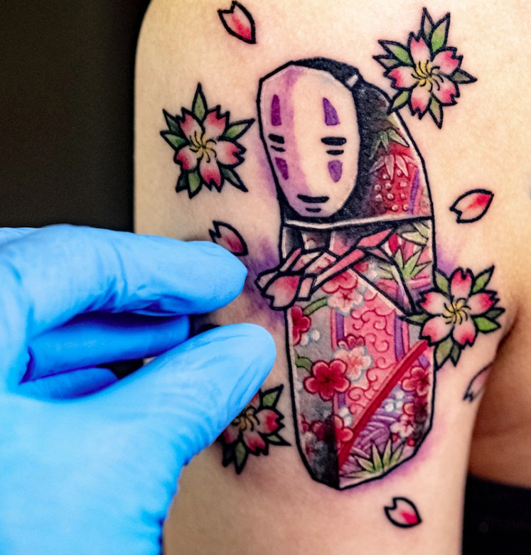 Inspired: Mulie says her clients' stories and ideas for their tattoos become her fuel and inspiration (Personal collection/Courtesy of Mulie Addlecoat)