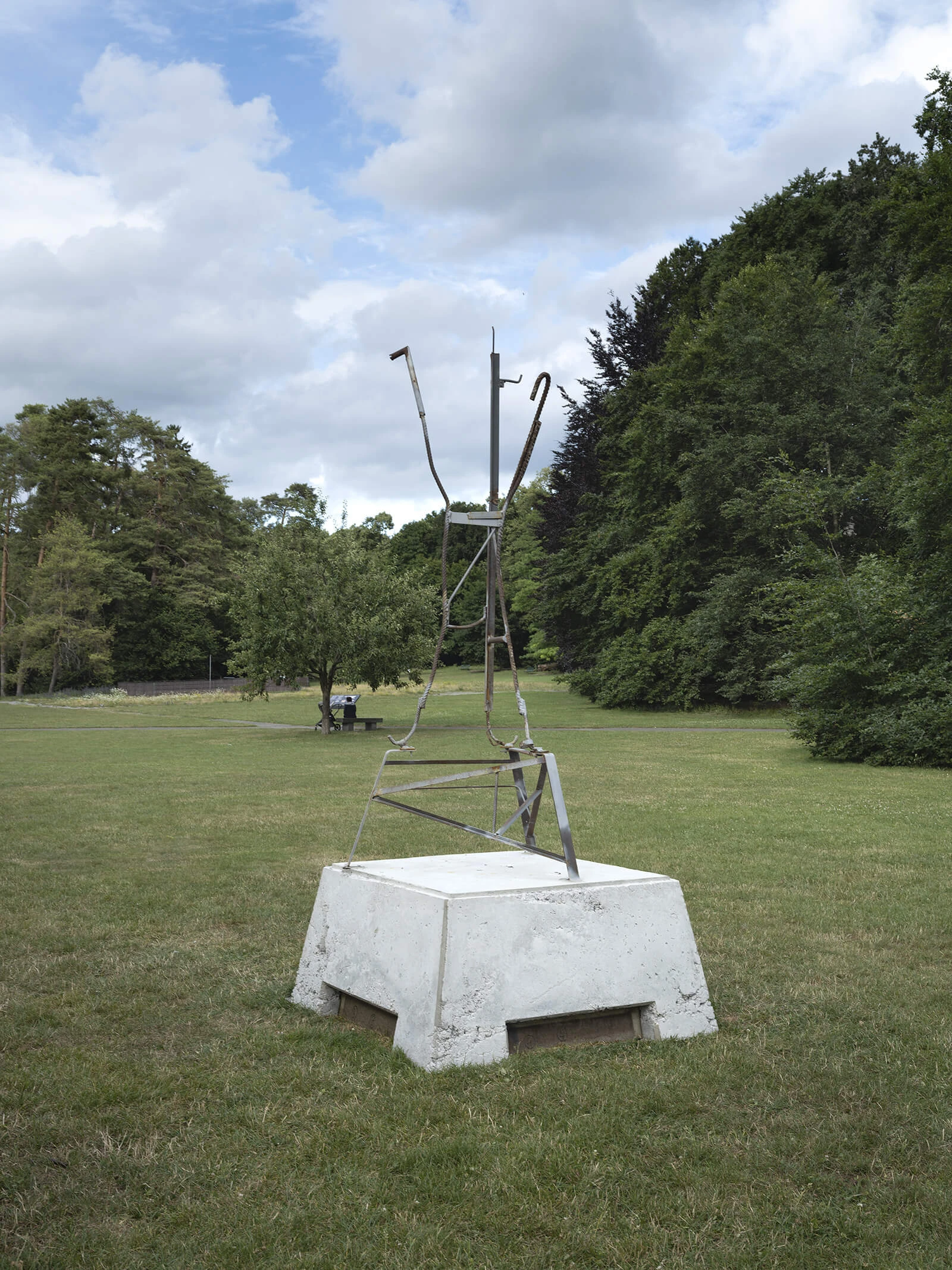 Meticulously placed metal work;  Installation view |  STIRworld
