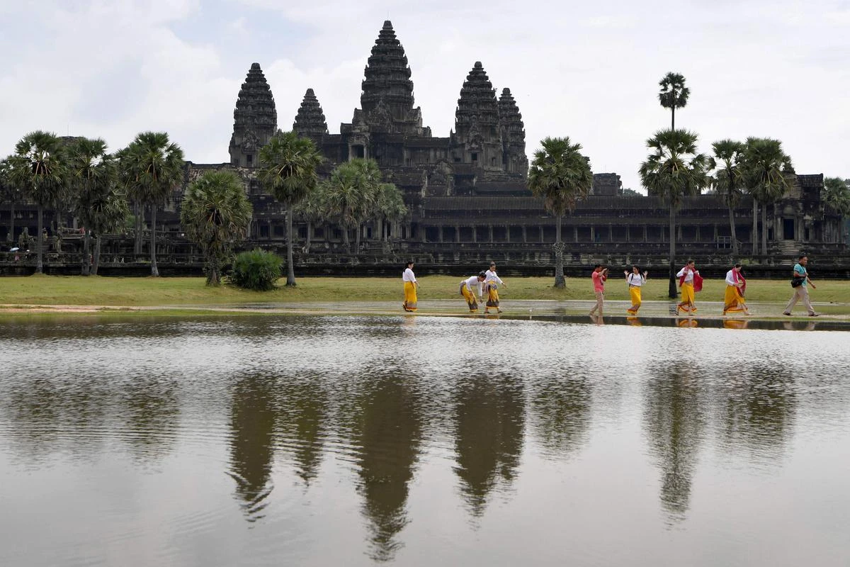 Angkor Wat temple in Cambodia