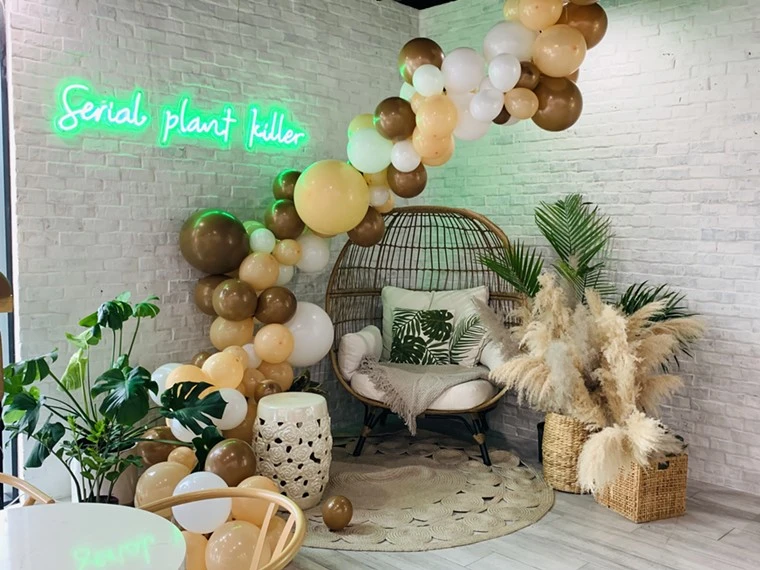 The Instagram corner of CafÃ© Mollie.  - BAHAR ANOOSHAHR