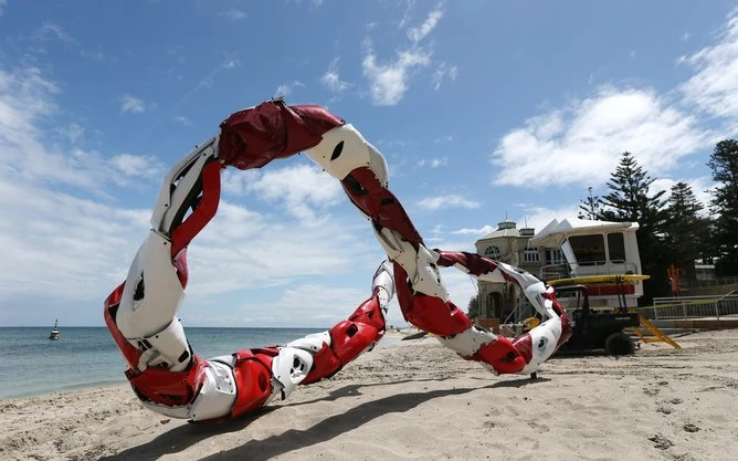 Sculpture by the Sea returns to Cottesloe this Friday 4 March.  Pictured - (44) VOXLAB X
