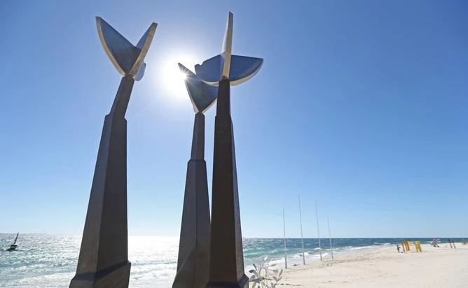 Sculpture by the Sea returns to Cottesloe this Friday 4 March.  Pictured: (51) MR RON GOMBOC