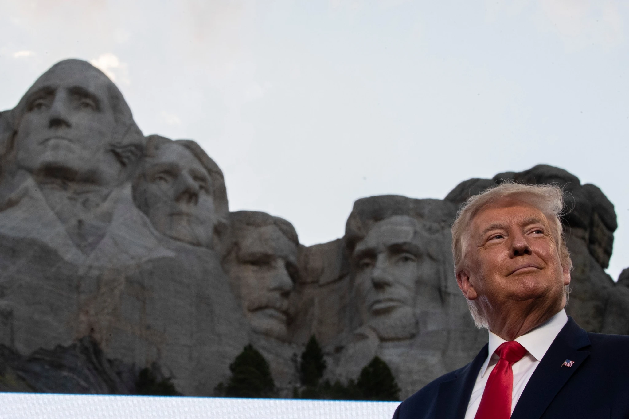 Trump would like the idea of ​​being added to Mount Rushmore